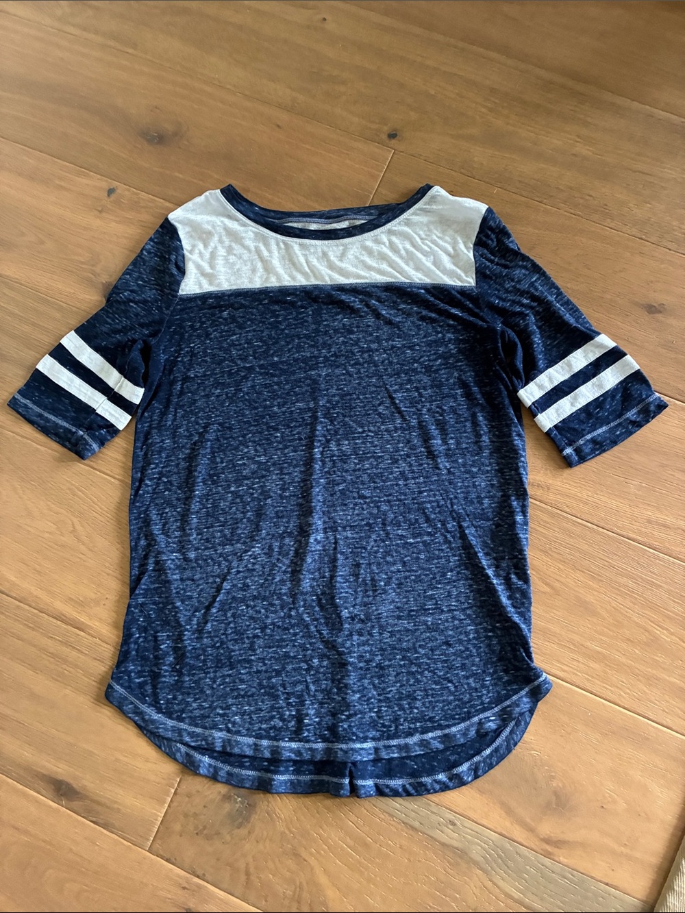 Women’s Navy & White Tee